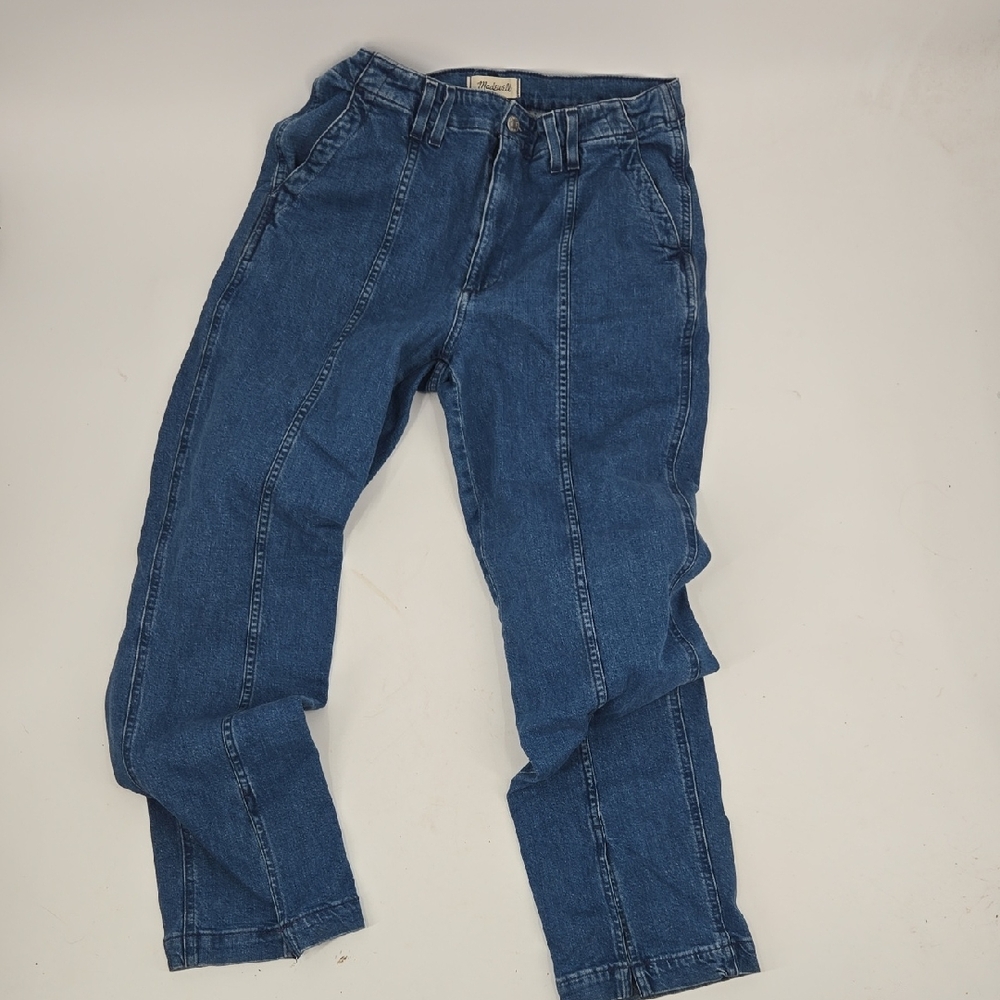 Madewell Relaxed Fit Blue Jeans
